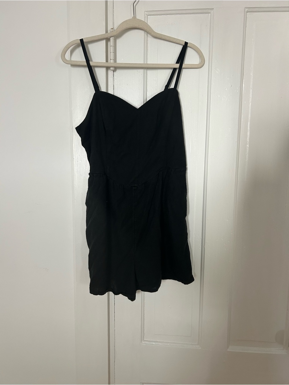 Old Navy Black Spaghetti-Strap Mini Dress